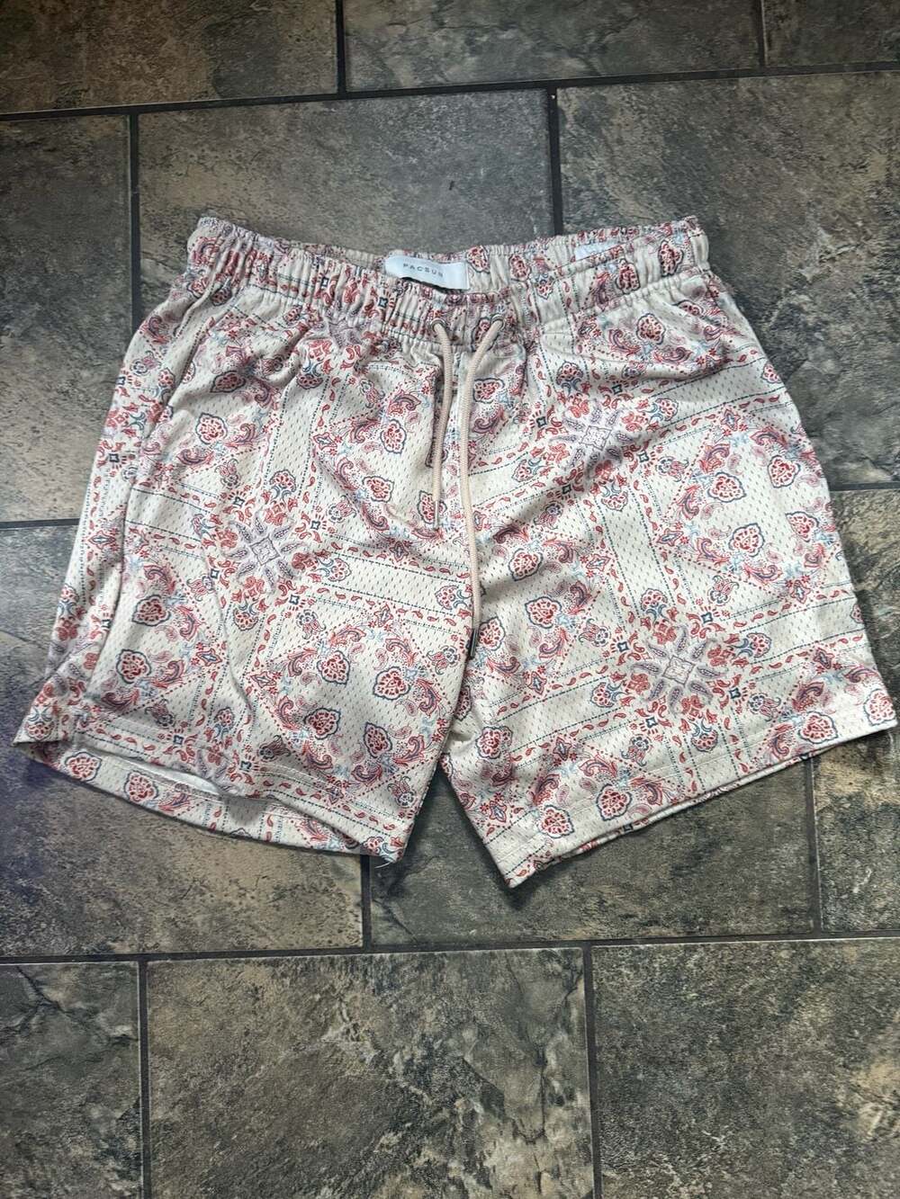 Bandana Mesh Basketball Shorts